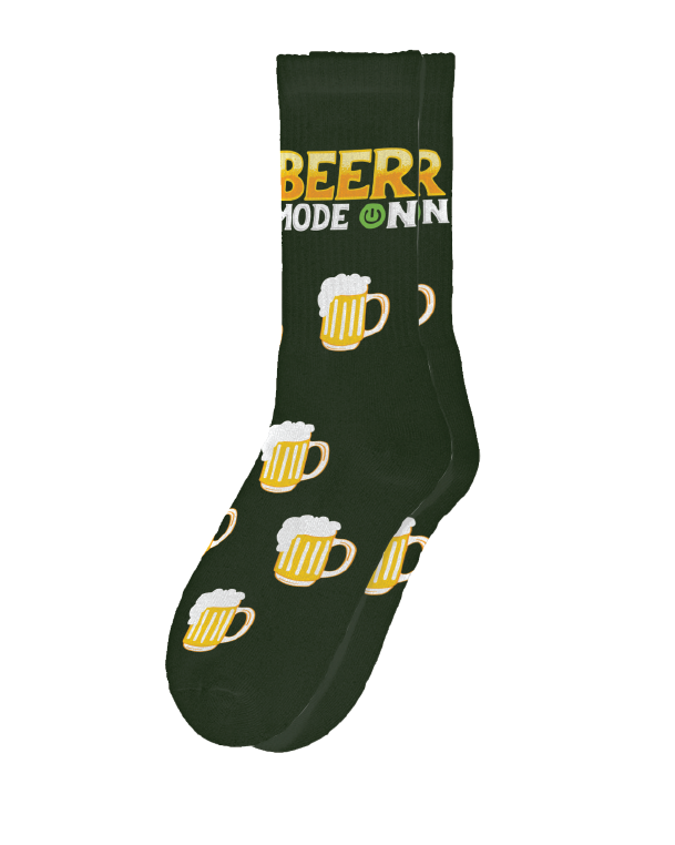 Beer Mode On Socks