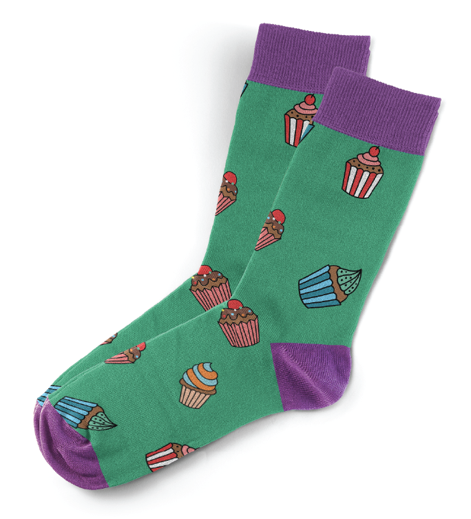 Cupcake Socks