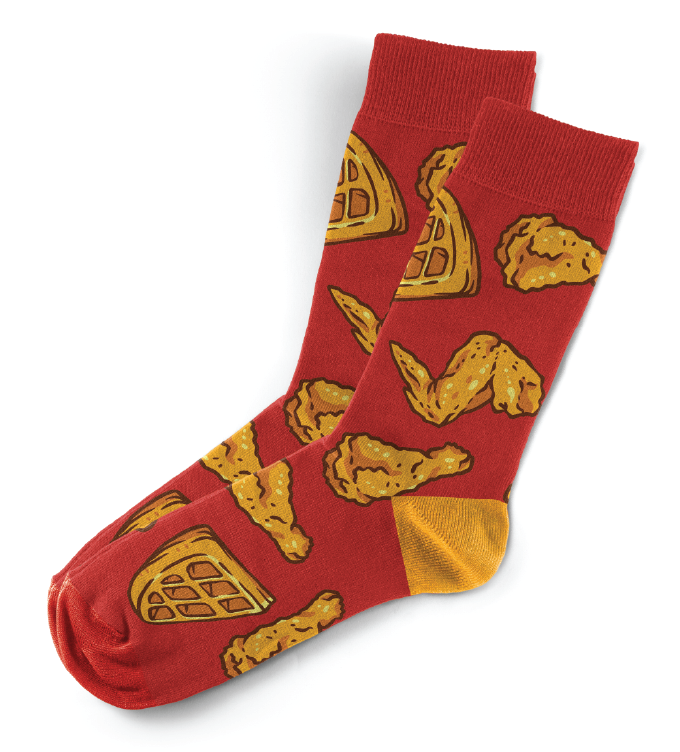 Chicken & Waffle Socks