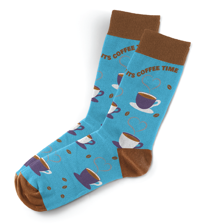 It's Coffee Time Socks