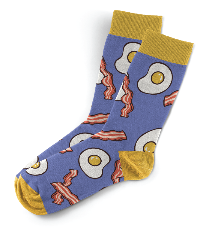 Eggs & Bacon Socks