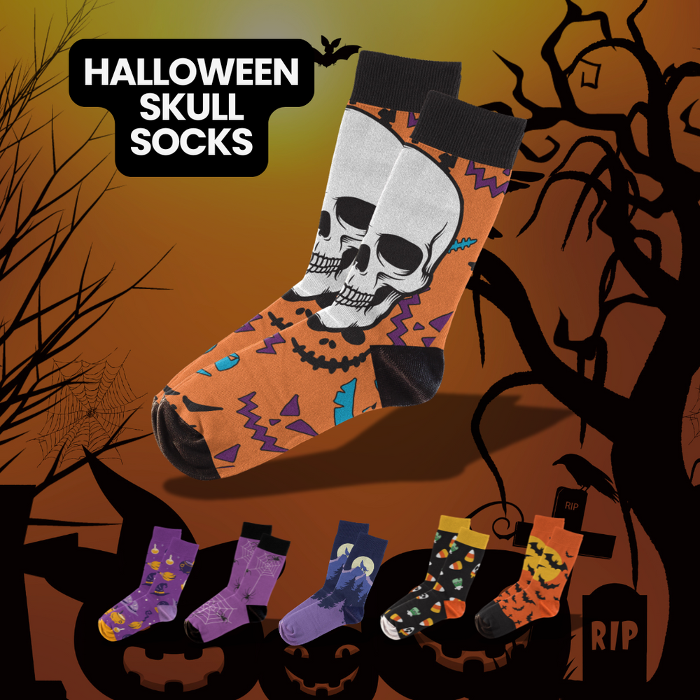 
                      
                        6-pack Halloween Socks
                      
                    