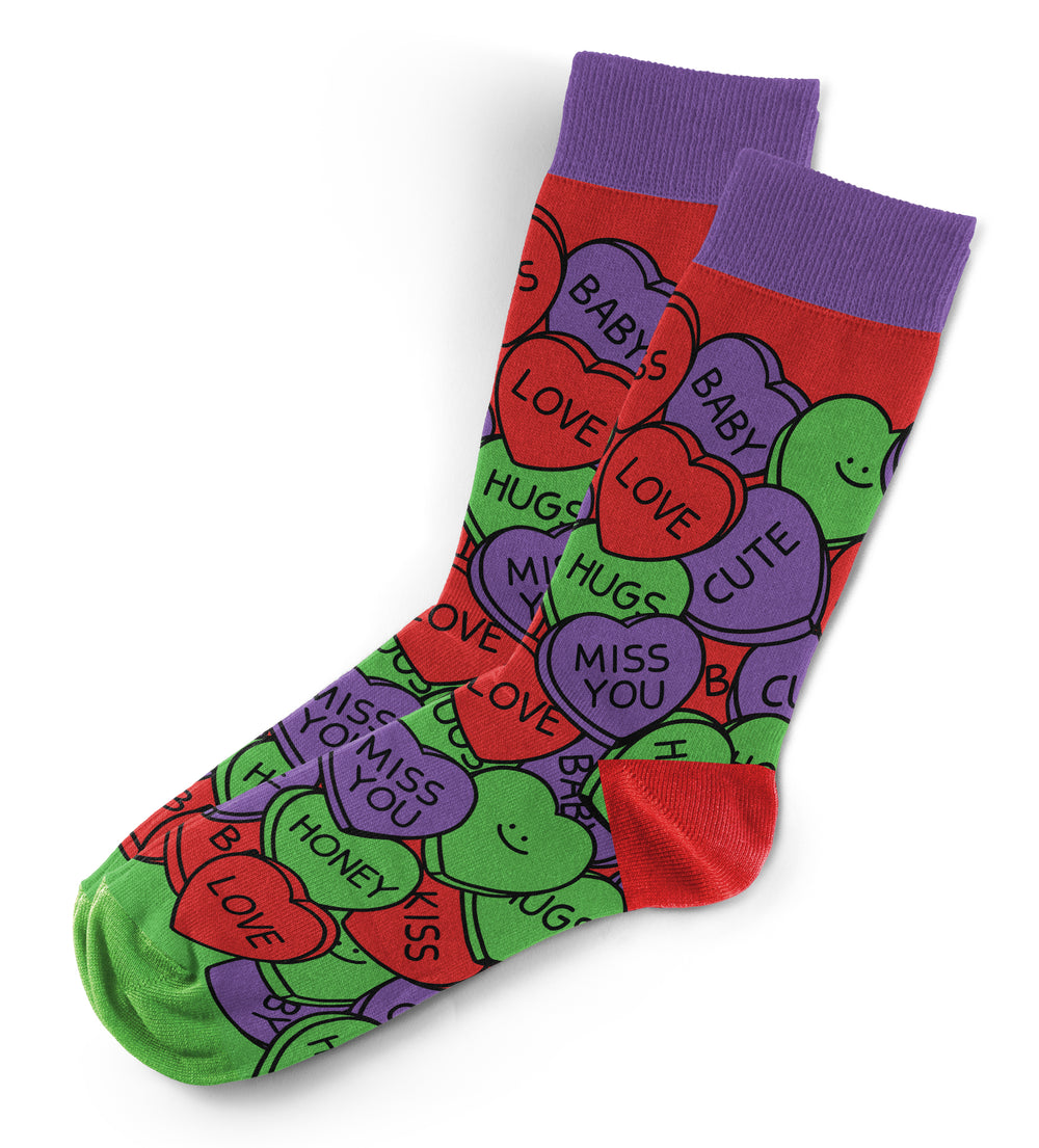 Candy Hearts Socks